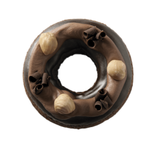 헤이즐넛 크림 도넛