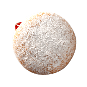 스트로베리 스노우 도넛